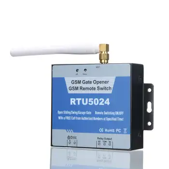 GSM 2G Vartai Opener RTU5024 yra galingas bevielio ryšio Relės, naudojamos įgaliotas durų prieigos, kontroliuoti vartai
