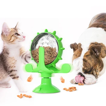 Sukasi Vėjo Malūnas Gydyti Balionėlis Pet Žaislas Naminių Reikmenys Katė Ištekėjimo Maisto Dėlionės Žaislas Katė, Šuo D1