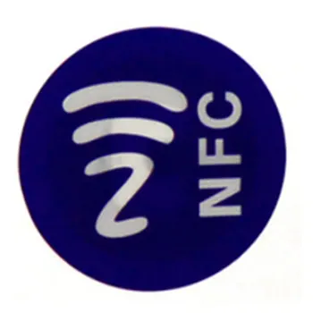 6Pcs Vandeniui PET Medžiaga NFC Lipdukai Smart Klijų Ntag213 Žymes Visus Telefonus
