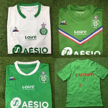 2020 m. 2021 m., KAIP Saint-Etienne ASSE Les Verts Futbolo Džersis Futbolo Džersis Futbolo marškinėlius Sporto Komandos Futbolo Džersis 20/21