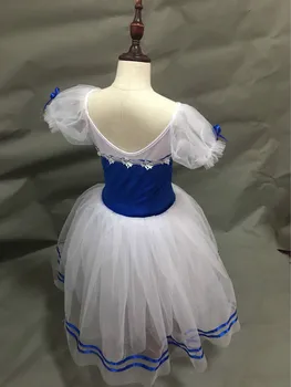 2021 Dancetree Disfraces de Ballet de Giselle para niñas y adultos, Vestido largo de bailarina, tutú de Baleto para actuaciones
