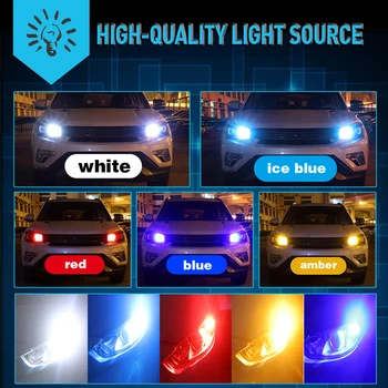 2X T10 W5W LED Auto Šalinimo Lemputė, Salono Stovėjimo Šviesos Mazda 6 5 3 Axela 2 Spoileriai MX5 CX 7 9 323 CX-7 GH CX3 CX7 MPV