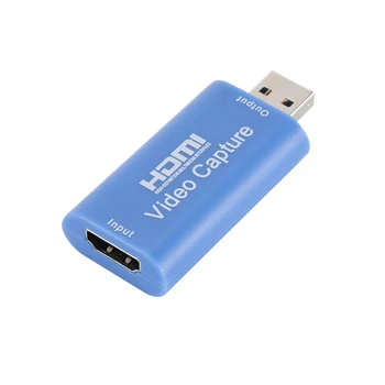 4K Video Capture Card USB2.0 HDMI suderinamus Video Grabber Įrašyti Langelį PS4 Žaidimas, DVD Vaizdo Kameros Įrašymo