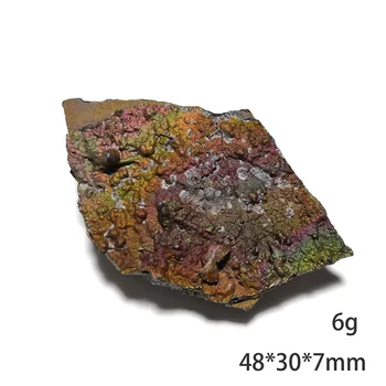 6g B4-1 Natūralus Vaivorykštinis Limonite Mineralinių Mėginių ėmimas Mokymo Forma, Guangdong Province, Kinija