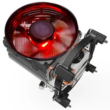 Cooler Master Blizzard T20 CPU aušintuvo raudonos šviesos 3PIN, 2 karščio vamzdeliai, 95.5 mm LED silent fan, paramos LGA1200/115X/775, AMD AM4