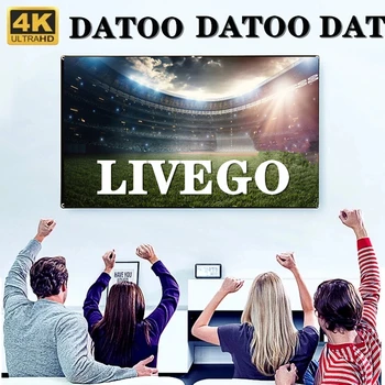 DATOO - LIIVEGO 4K Ekrano Projekcijos HD šeimos Projekcija Priedai