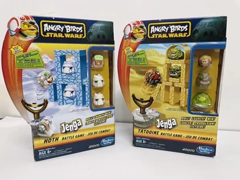 Hasbro Originali Angry Birds Star Wars Jenga Hoth Mūšio Žaidimas box-supakuotas Desktop žaidimų Kolekcija Vaikams Žaislas Dovanos