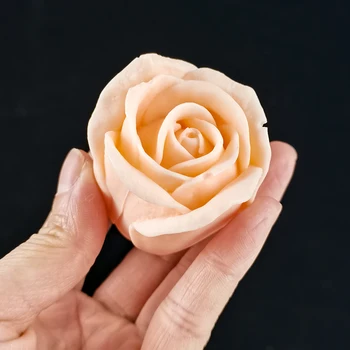 HC0321 PRZY Rose Pelėsių Gėlės Pelėsių Silikono Formų, Gražių Rožių Puokštė Muilo, Žvakių Liejimo formos