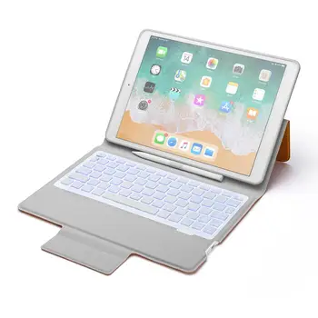 Karšto Pardavimui, Tablet Klaviatūra Klasikinis Subtilus iPad 2019 10.2 colių Odinis dėklas Dangtis Apšvietimas Belaidžio 