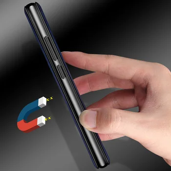 Odinis Magnetinis Flip Case For Xiaomi Redmi 9 Pastaba Pro 9S 8T 8 Xiomi Redme Redmy 8A 7A 9A 9C NFC Stovėti Telefono Dangtelį Piniginės Coque