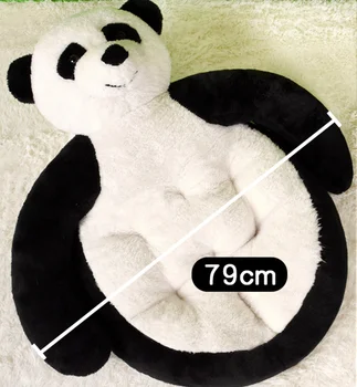 Panda Formos Pet Mat Šiltas Vilnos Šuo Lova, Pagalvėlė Katė Miega Kilimėlis