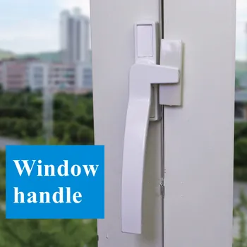 Sutirštės plastikiniai, šarvuotos durys, lango rankena su spyna spynos sagtis Aliuminio lydinio sparno langą atsarginės dalys, fenstergriff