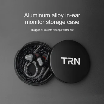 TRN Ausinės Metalinė Dėžutė Pritaikoma logotipas 