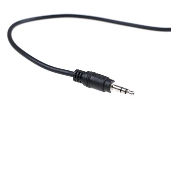 1pc 0,5 m DIN 5 Pin Din MIDI Male Plug 3,5 mm Male Stereo Jack Audio Kabelis 50cm
