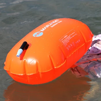 1pcs Plaukimo Plaukti Krepšys Neperšlampamas PVC Pripučiamas Plaukti Plūduro Vandens Sportas Gelbėtojas Gyvenimo Plūduro Sausu Oru Gniūžtės Buriavimo Pravažumo Krepšys