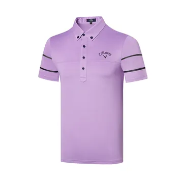 Golfo marškinėliai vyriški golfo nešioti trumpas rankovėmis marškinėliai sporto greitas džiovinimas drabužių Minkštas Polo Marškinėliai