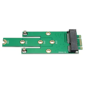Msata Mini PCI-E 3.0 Ssd Į Ngff M. 2 B Klavišą, Sata Sąsajos Adapteris Kortelės