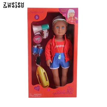 Nemokamas Pristatymas E-paketinių Realus (Pvz., Lėlės )11Pcs/Set 18 Colių American Doll & 43 Cm Born Lėlės Gamybos Žaislą Dovanų