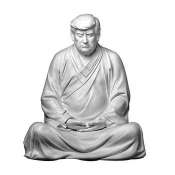 Tarpininkavimo Zen Koziris Statula Sodo Dekoro Statulėlės Stalo Ornamentas Telaimina Jus Ir Jūsų Šeimą, Būti Sveikas Ir Laimingas Blizgesio