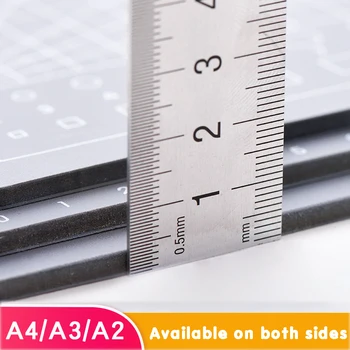 A2 A3 A4 rankinio rašymo egzaminą studentai dirba piešimo bloknotas dvipusė skalė PVC vadovo knyga popieriaus pjaustymas drožyba pjovimo padas