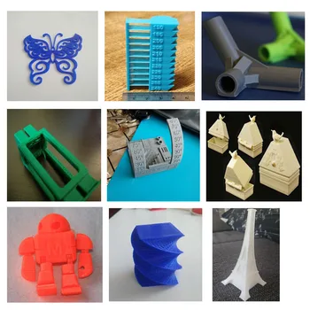 ABS gijų 3D spausdintuvo kaitinimo 1.75 mm 1kg Spausdinimo Medžiagų 3D Spausdinimo Plastiko Gijų Oranžinė