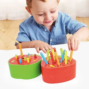Prašau Širdys Žaislai Vaikams Ankstyvasis Ugdymas Švietimo Žaislas Medinė Dėlionė Spalvingas Žaislas Vaikams