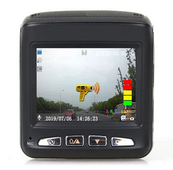 X7 Automobilių DVR Recorder su Laikikliu 140° Plataus Kampo Vaizdo įrašymo Duomenų Savirašis G-jutiklis, vaizdo Kameros Srautas Radarų Detektorius