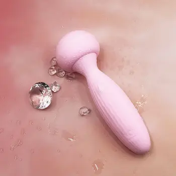 Grybų Vibratorius Moterų Masturbacija Prietaiso Dukart Vadovavo Įkrovimo AV Masažas Klitorio Stimuliatorius Suaugusiųjų Orgazmas Sekso Žaislai