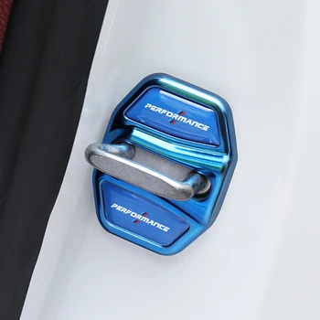 Naujas Nerūdijančio Plieno Automatinis Durų Užraktas Sheel Automobilio Lipdukas Kūno Stiliaus Emblema Įklija, G30 G38 E70 