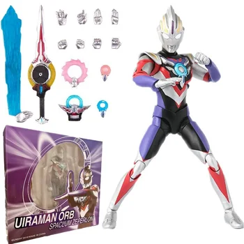SHF Anime Ultraman Orb Belial Geed Tiga Gumos 18 taškų Artikuliacijos Veiksmų Skaičius, Kolekcines, Modelis Žaislas