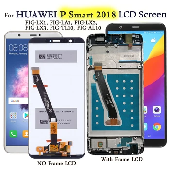 Ekrano ir Huawei P Smart PAV-LX1/LA1/LX2 LCD Ekranas Jutiklinis Ekranas Pakeisti Ekraną, 