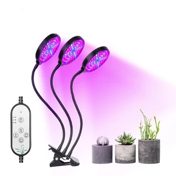 Greitas Pristatymas LED Augalų Auga Šviesos 5V USB Raudona Mėlyna Visą Spektrą, DARŽOVIŲ, Gėlių Daigai Auga Lauke Su Valdikliu Phytolamp