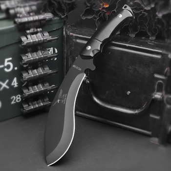 HUANGFU CS karinis peilis fiksuotais ašmenimis kovoti su peiliu kempingas medžioklės išgyvenimo peilis lauko savigynos įrankis taktinis peilis