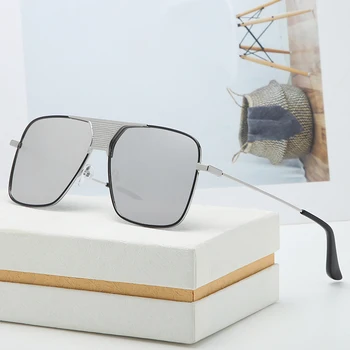 2021 Naujo Stiliaus Lauko vairavimo šalies žvejybos akiniai nuo saulės šviesą Vyrų Aikštė Akiniai nuo saulės moterims Prekės ženklo Dizaineris Su Originalo Langelyje