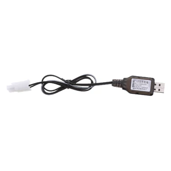 9.6 V USB L6.2-2P NI-MH NI-Cd Akumuliatoriaus Įkrovimo Kabelis RC Žaislai