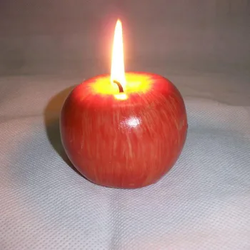 Namų Raudonas Obuolys Formos Vaisių Aromatizuoti Žvakės Dovana Vestuvių Dekoravimui Valentino Dienos, Kalėdų Žvakė, Lempa A1