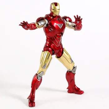 Stebuklas Klasikinis Geležinis Žmogus MK6 Ženklas VI Filmas Veiksmų Skaičius, Pažymėti 6 Keršytojas Tony Stark Legendos Originalus ZD Žaislai, Lėlės Modelis