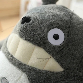 Totoro Pliušinis Žaislas Mielas Pliušinis Katė Japonų Anime Pav Lėlės, Pliušiniai Totoro Su Lotus Lapų, Vaikams, Žaislai, Gimtadienio, Kalėdų Dovana