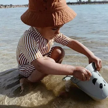 Vaikai Silikono Paplūdimio Žaislai, 6 Vnt. Rinkinys Kūdikių Vasaros Kasti Smėlio Įrankis su Kibiras Vandens Žaidimo Lauko Žaislų Rinkinys Smėlio Už Vaikas