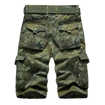 Vasaros kamufliažas šortai vyriški lauko kariuomenės kombinezonas prarasti dydis kišenėje kelnes